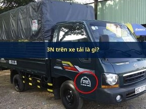 3N là gì trên xe tải và ý nghĩa các thông tin trên cửa xe