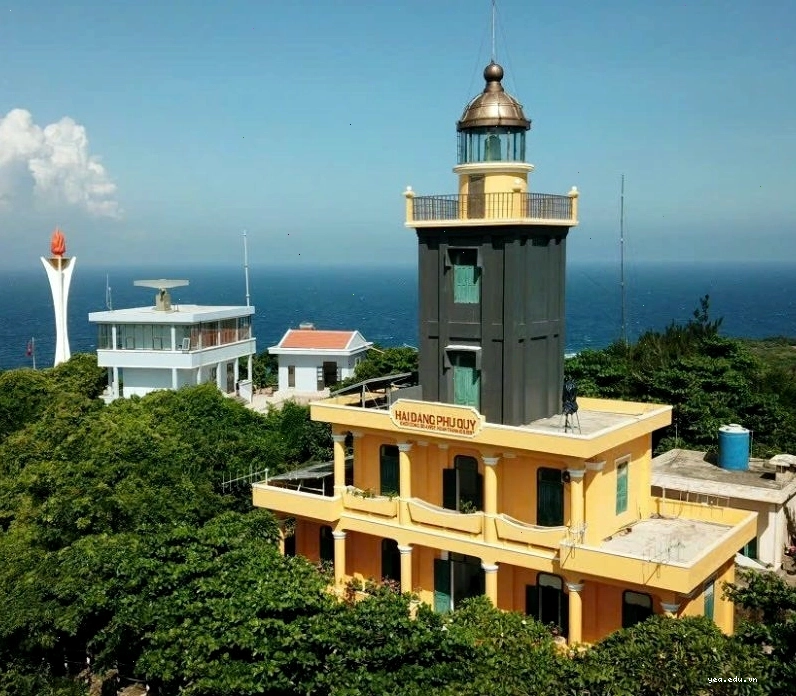 Bản đồ chỉ dẫn đường đi lên Hải Đăng Phú Quý
