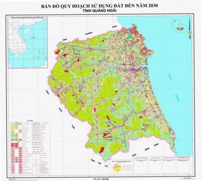 Bản đồ hành chính Huyện Sơn Hà, tỉnh Quảng Ngãi với các đơn vị xã