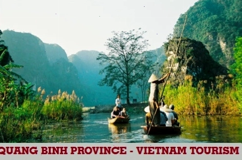 Bản đồ hành chính Quảng Bình Province với các huyện và thành phố