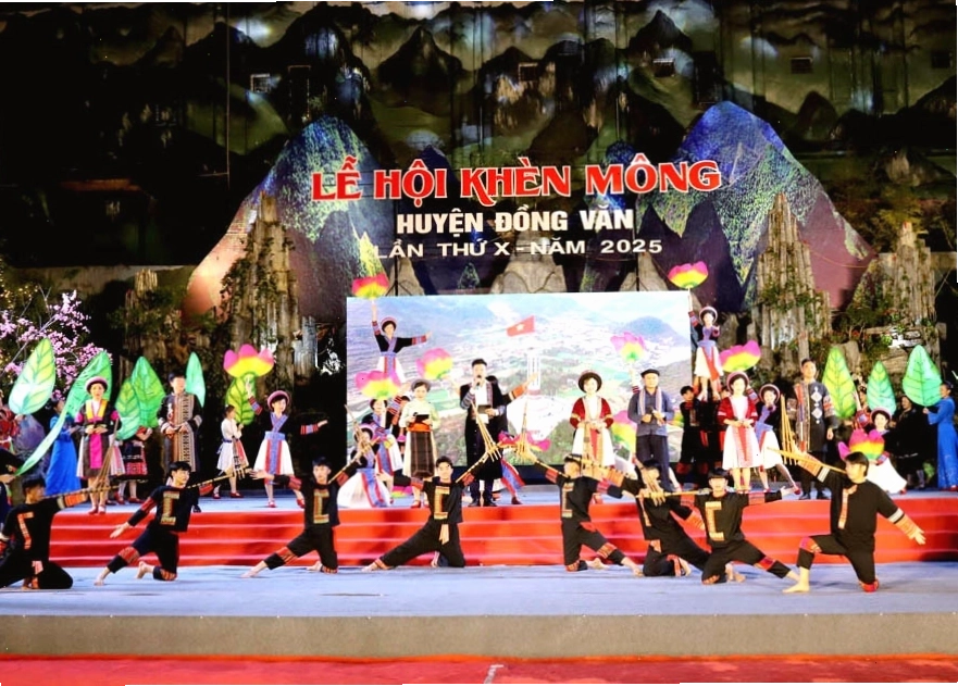 Bản đồ phân bố các di tích khảo cổ học tại khu vực Yên Minh, Hà Giang