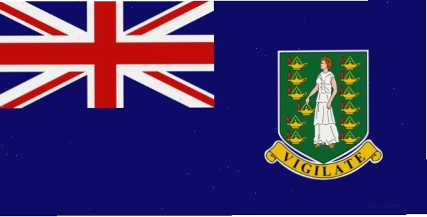 Bản đồ vị trí của British Virgin Islands trên thế giới
