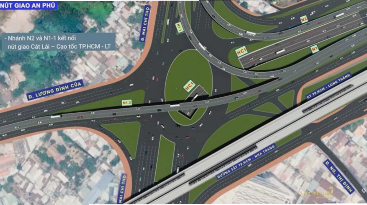 Bản đồ vị trí phường An Phú cũ