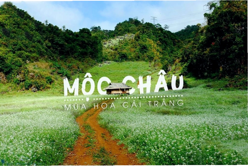 Bản làng Mai Châu yên bình trong làn sương sớm mùa đông
