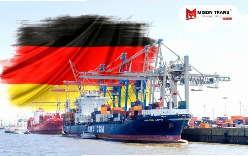 Bảng giá vận chuyển hàng nguyên container từ Đức về Việt Nam