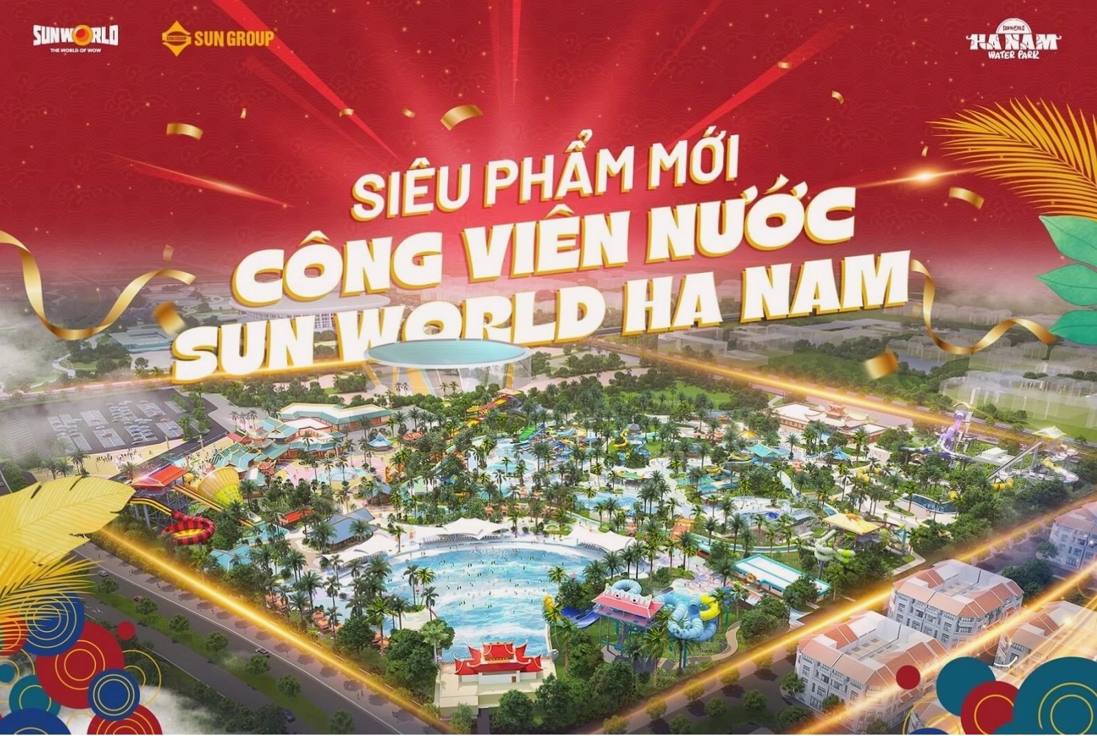 Bảng giá vé công viên nước Sun World Hà Nam