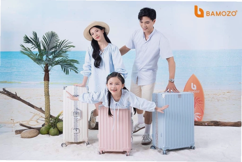 Bảng size vali với các thông số rõ ràng
