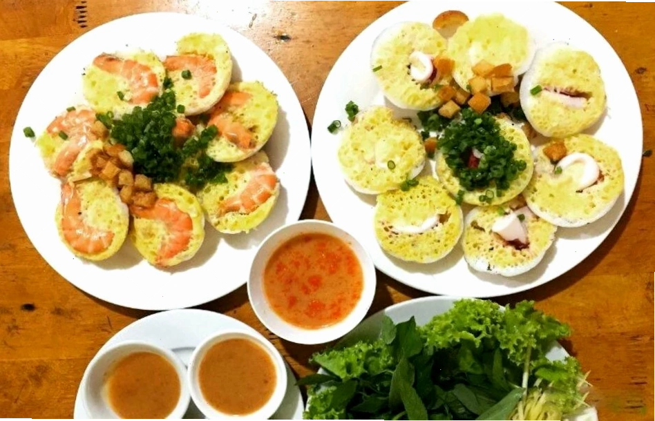 Bánh căn đặc sản Ninh Thuận