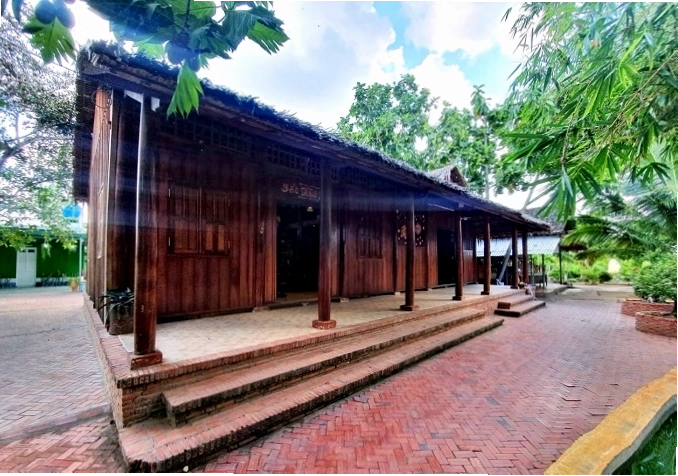 Bảo tàng dừa tại Cồn Phụng Bến Tre