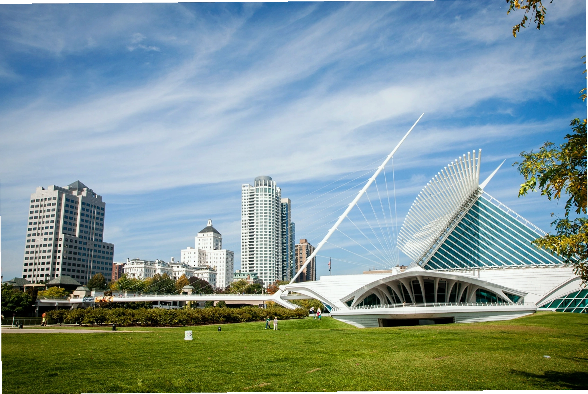 Bảo tàng nghệ thuật Milwaukee, Wisconsin với kiến trúc độc đáo