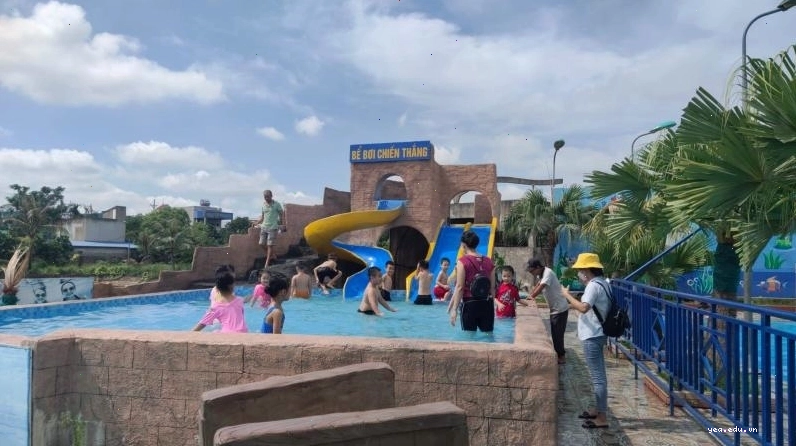 Bể Bơi Chiến Thắng Nam Định với không gian sạch sẽ và thoáng đãng