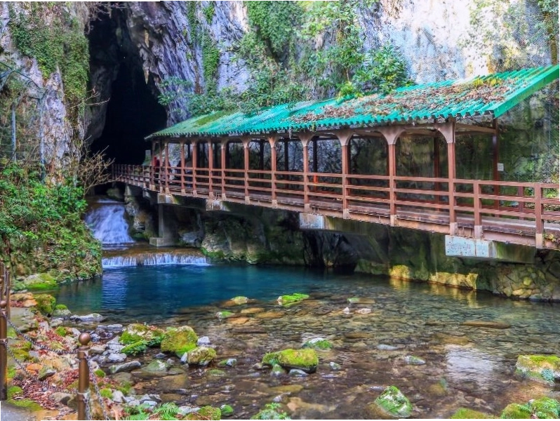Bên trong hang động đá vôi Akiyoshido