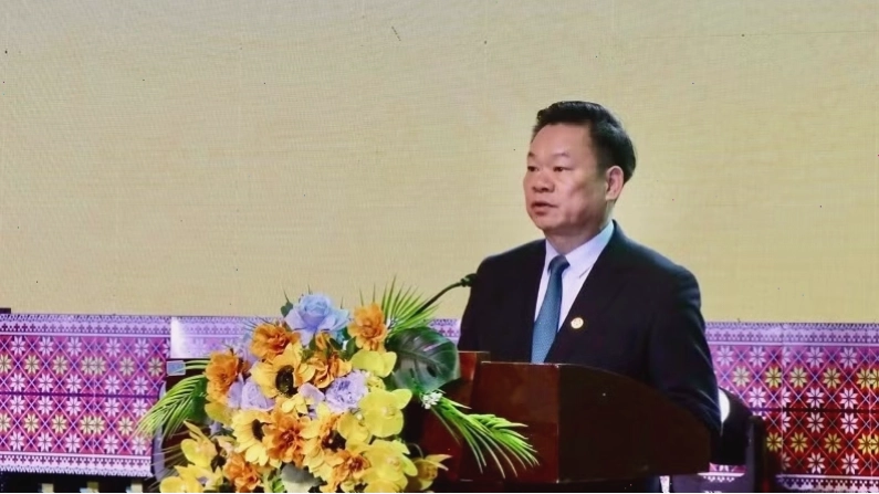Bí thư Tỉnh ủy Bắc Kạn phát biểu tại lễ kỷ niệm