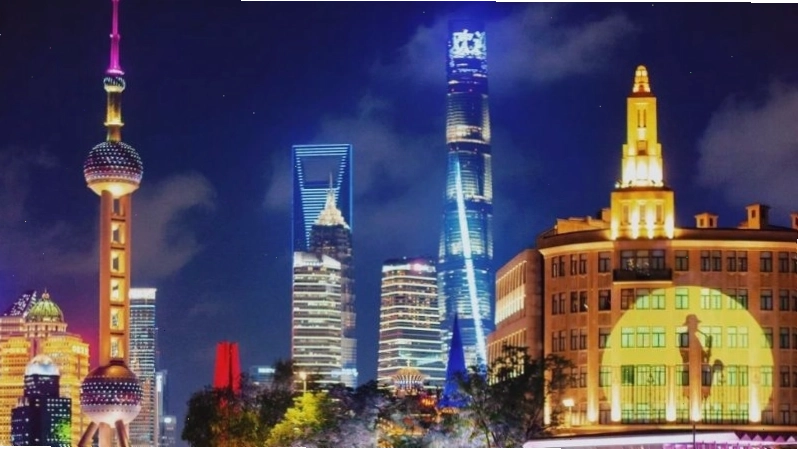 Biển báo miễn phí tham quan Bến Thượng Hải
