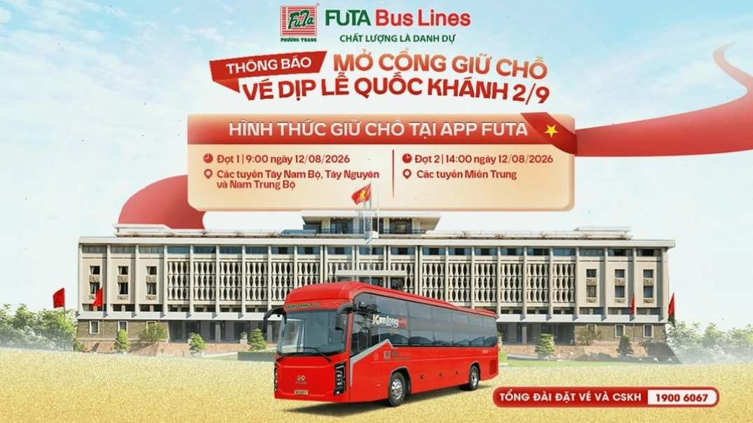 Biển hiệu văn phòng Phương Trang tại Cần Thơ