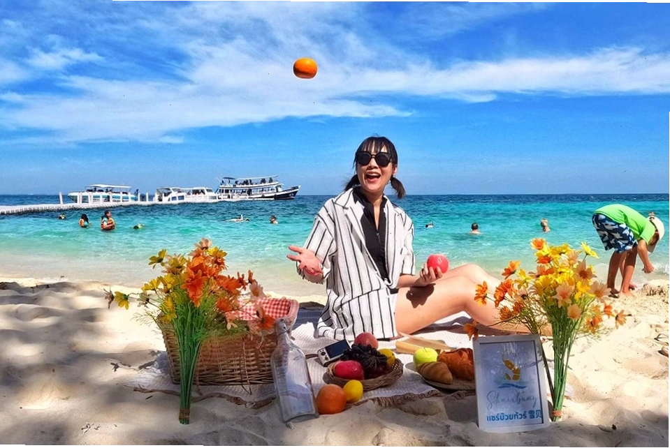 Biển Pattaya với các hoạt động giải trí hấp dẫn
