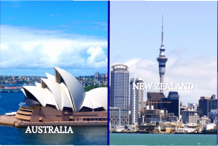 Biểu đồ so sánh dân số Úc và New Zealand