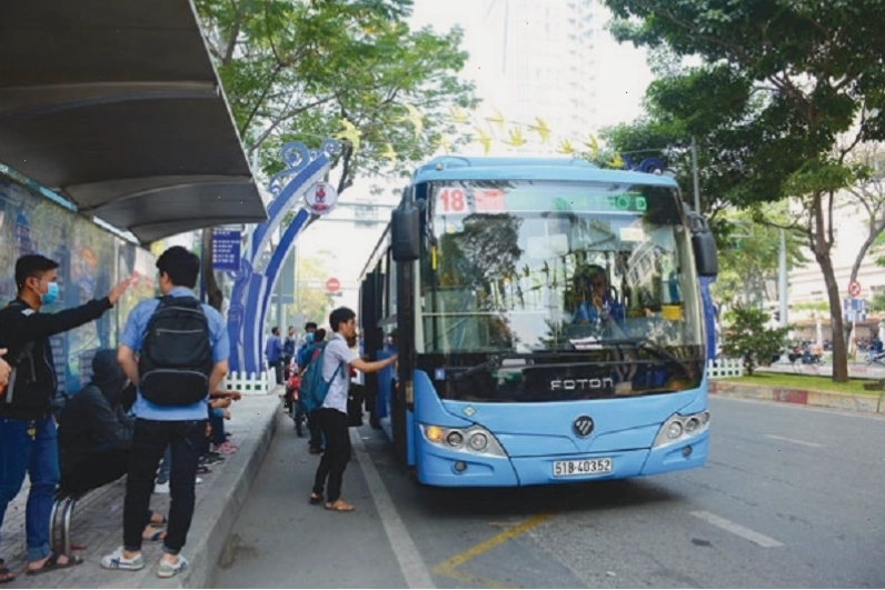Biểu đồ thời gian di chuyển từ Thủ Đức sang Bình Thạnh bằng xe buýt