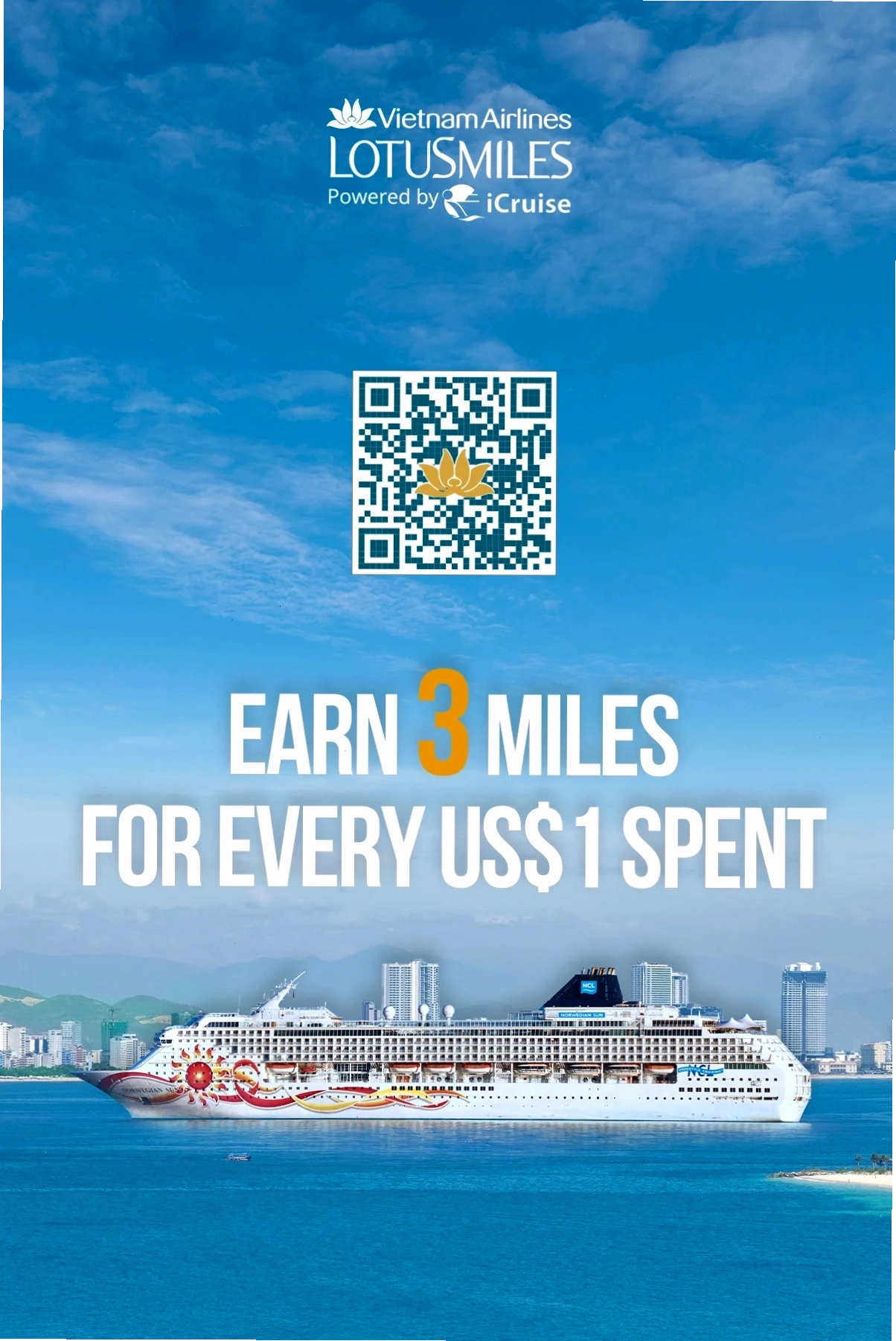 Biểu tượng chương trình Bông Sen Vàng của Vietnam Airlines