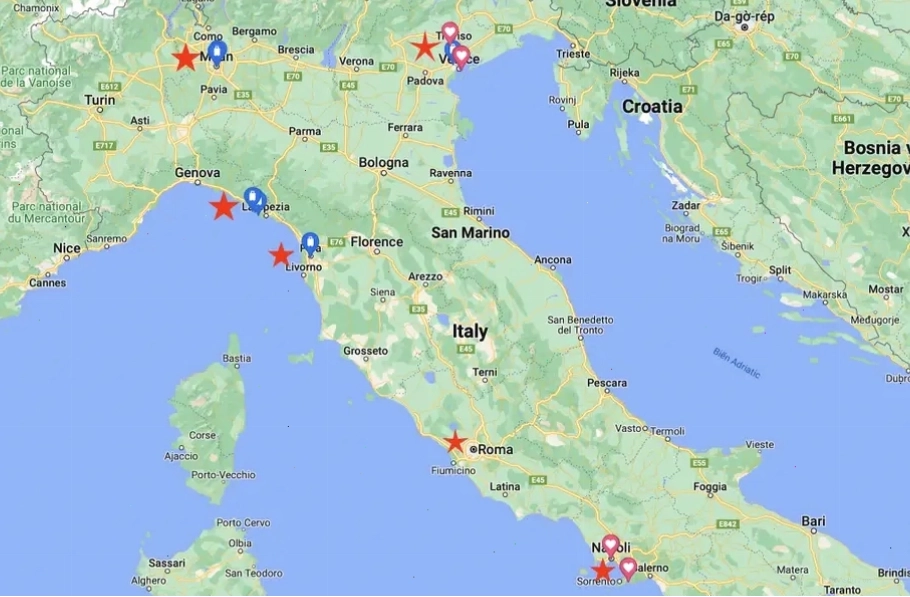 Biểu tượng Milan và các sản phẩm thời trang