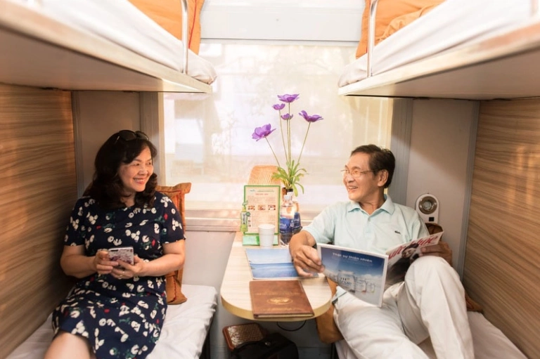 Bỏ túi kinh nghiệm đi tàu giường nằm hữu ích cho người mới