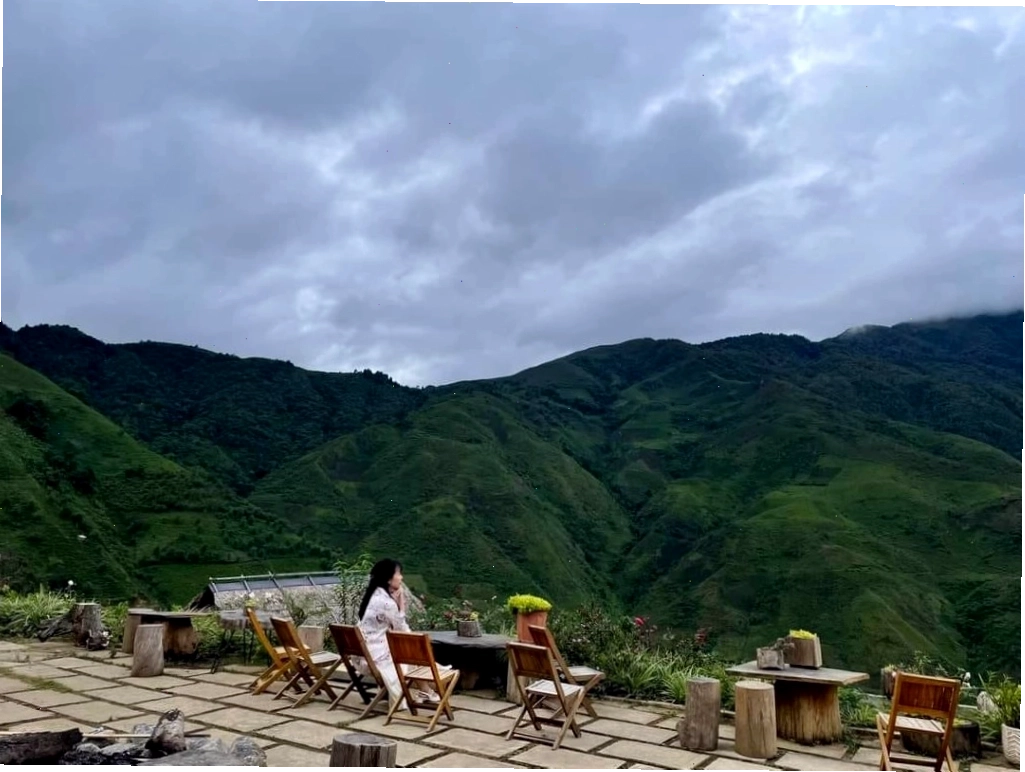 Bungalow Bản Chè tại Tà Xùa Ecolodge với view vườn thoáng đãng