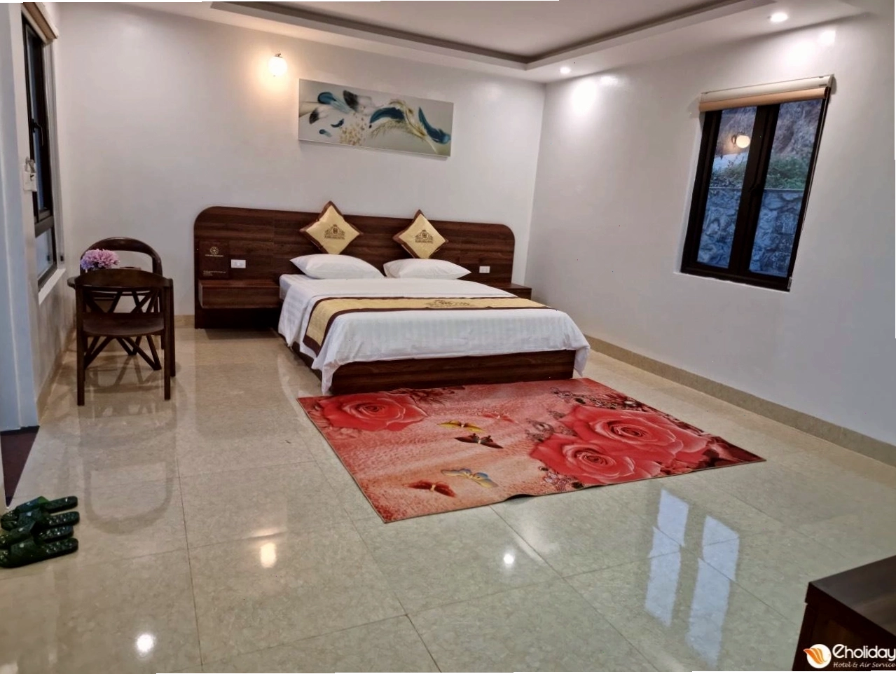 Bungalow hướng đồi tại Khu du lịch Xuân Hòa Sơn Cao Bằng