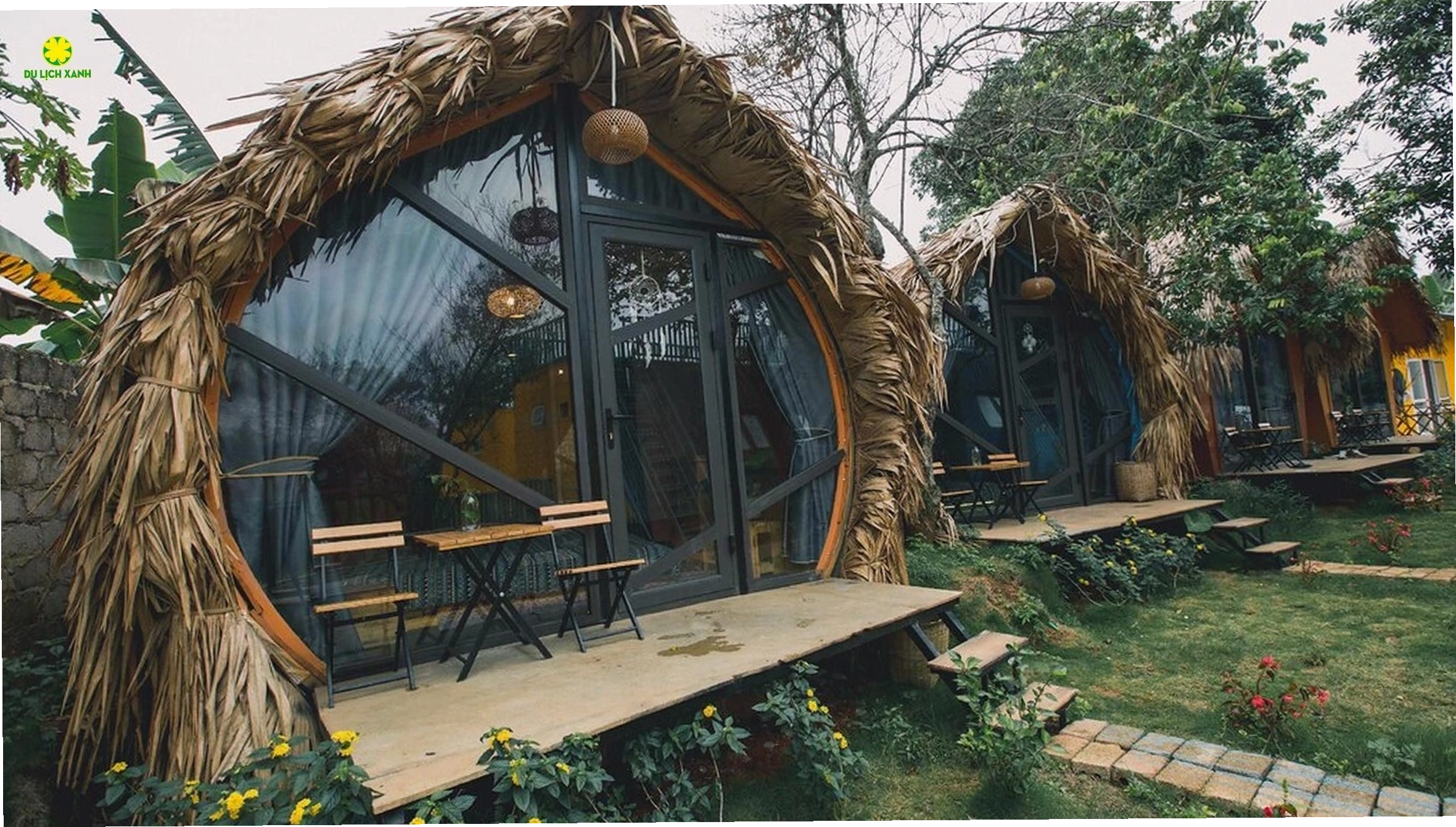 Bungalow tại Fairy House Mộc Châu với kiến trúc độc đáo