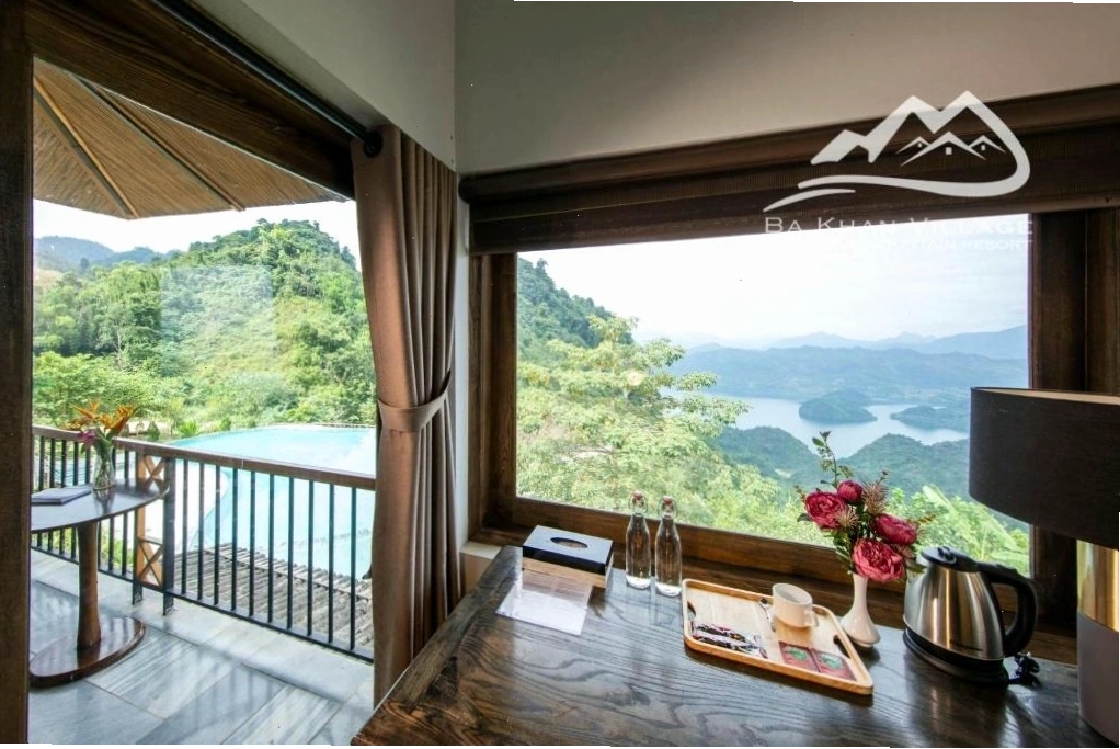 Bungalow view vườn tại Bakhan Village Resort Mai Châu