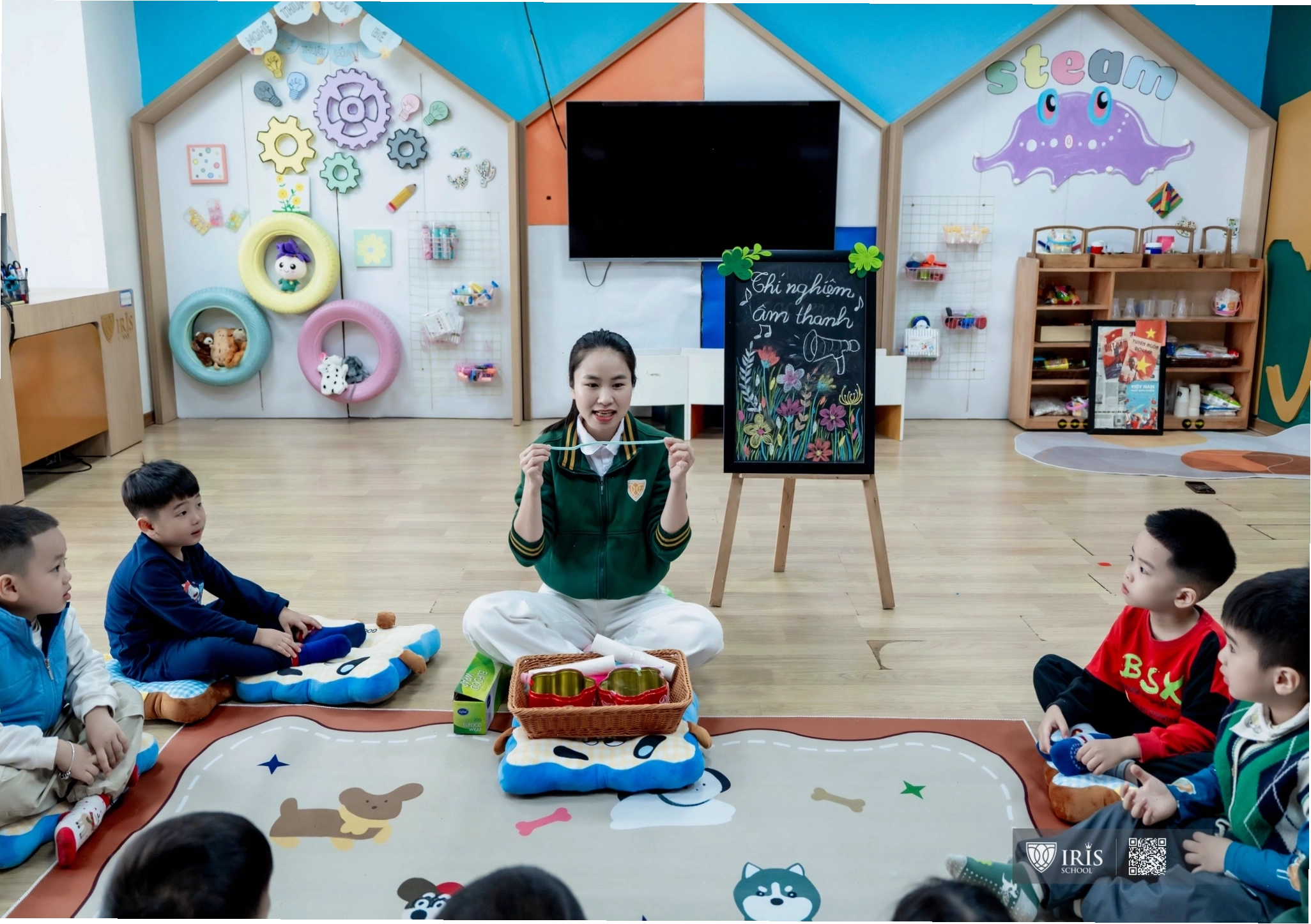 Buổi giao lưu văn hóa quốc tế tại Iris School