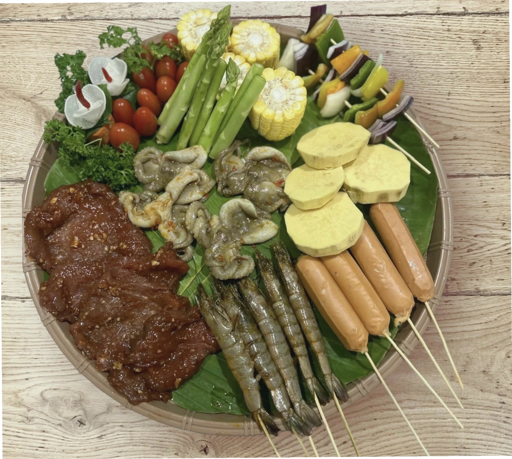 Buôn Gơ Rin về đêm lung linh