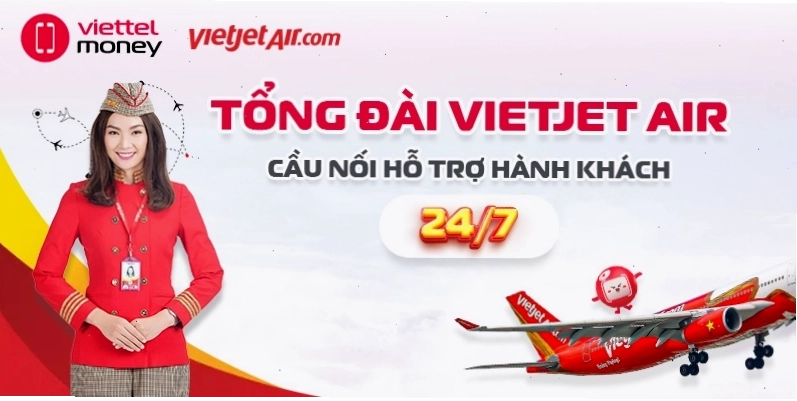 Các kênh liên hệ chính thức của Vietjet Air