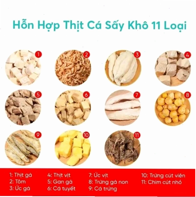 Các loại bánh thưởng cho chó mèo