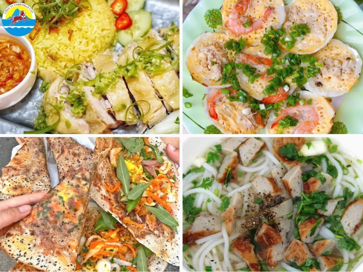Các món ăn hấp dẫn tại chợ đêm Phan Rang