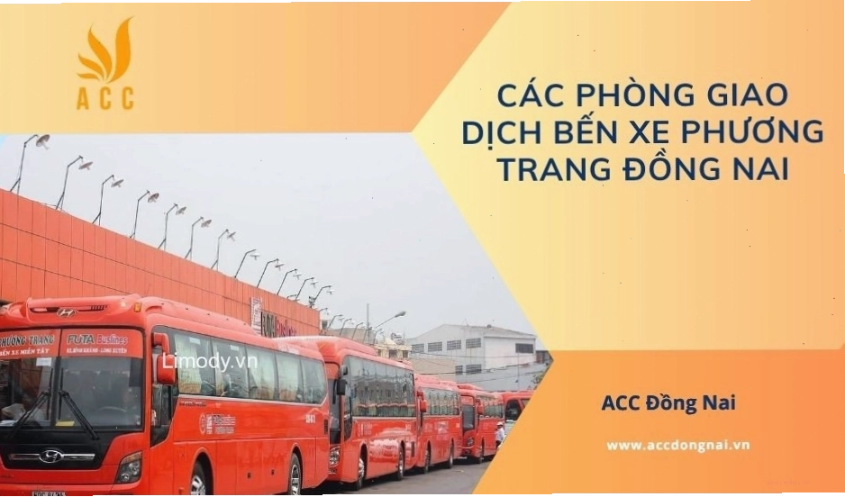 Các phòng giao dịch bến xe Phương Trang Đồng Nai
