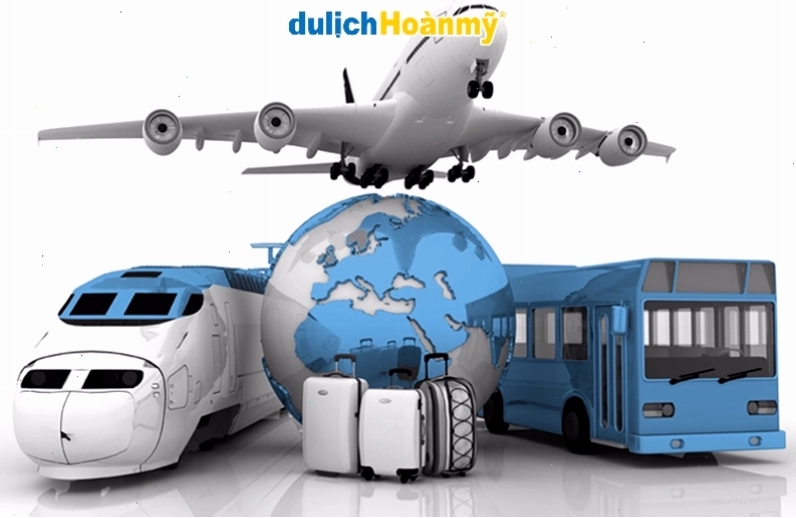 Các phương tiện di chuyển đa dạng tại Nam Mỹ như xe buýt, máy bay, tàu hỏa