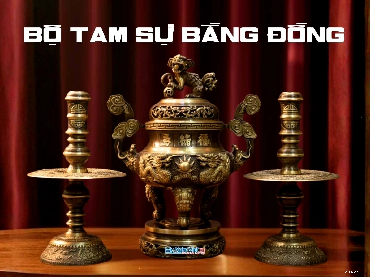 Các sản phẩm đồ đồng cao cấp tại Đại Bái