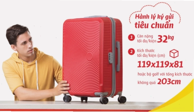 Các vật phẩm bị cấm vận chuyển trong hành lý Vietjet Air