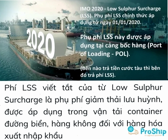 Cách tính phí LSS phụ thuộc vào nhiều yếu tố