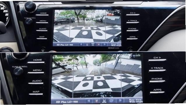 Camera trước và sau hiển thị góc rộng rõ nét