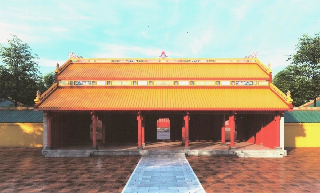 Cận cảnh Cửa Ngọ Môn uy nghiêm của Hoàng thành Huế