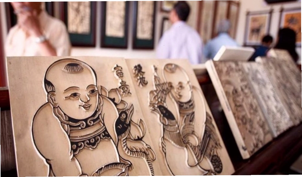 Cận cảnh nghệ thuật chạm khắc trên tranh Đông Hồ