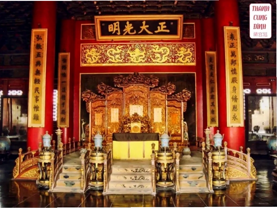 Càn Thanh Cung, nơi ở và làm việc của Hoàng đế