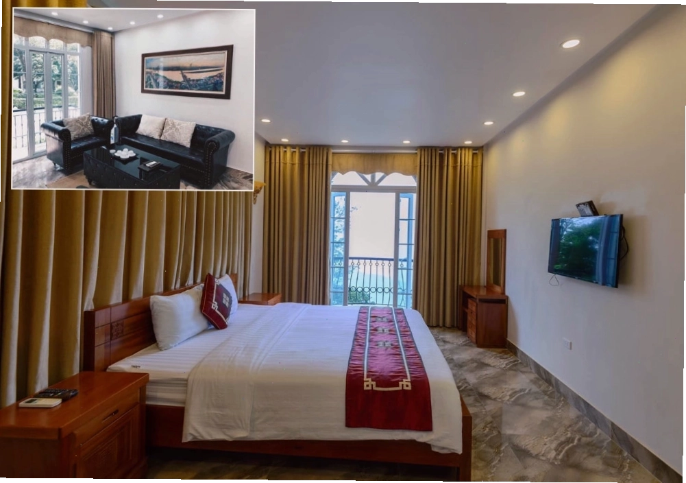 Căn VIP đẳng cấp tại Ba Vì Resort với phòng khách và ngủ riêng biệt