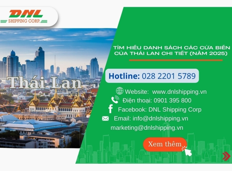 Cảng Laem Chabang: Trung tâm logistics biển sôi động của Thái Lan