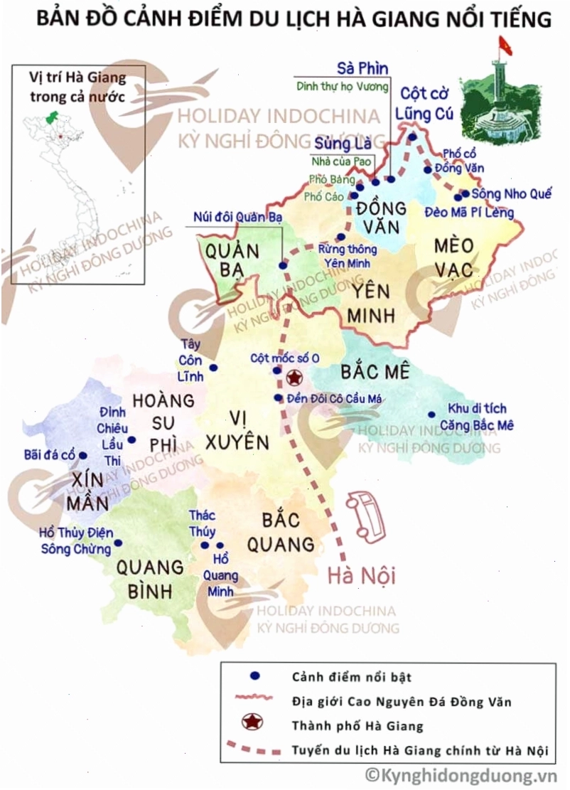 Cảnh đẹp hùng vĩ trên cung đường Hạnh Phúc Hà Giang