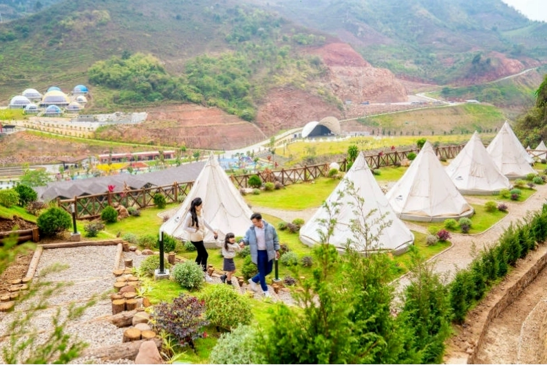 Cảnh đẹp Mộc Châu Island