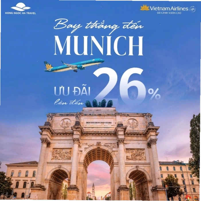 Cảnh đẹp mùa đông ở Munich, Đức