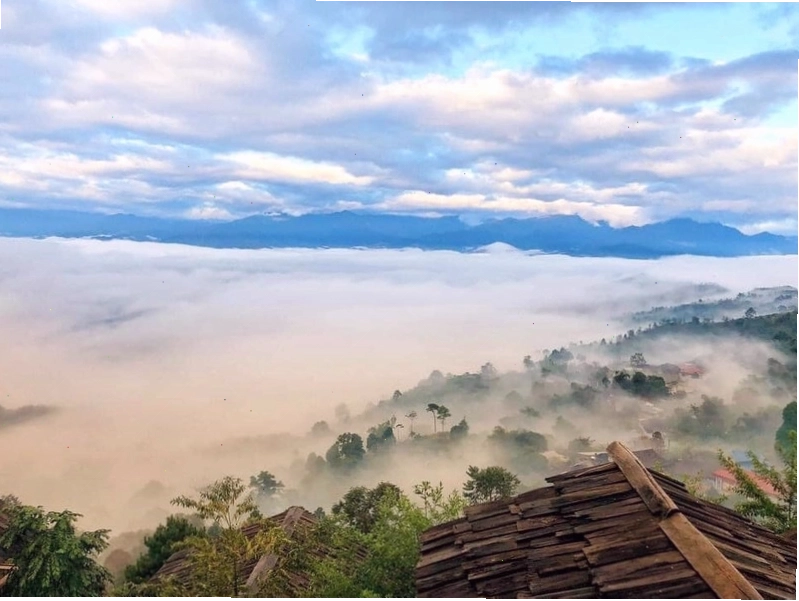 Cánh đồng Mường Lò bình yên