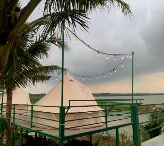 Cảnh hồ tại Trường An Garden